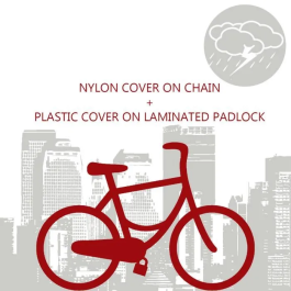 Master Lock Cadena de Acero 90cm x Ø 6mm