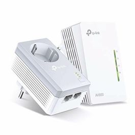 TP-Link TL-WPA4226 Kit Adaptador de Red PowerLine 600 Mbit/s WiFi HomePlug AV con Enchufe Integrado, 2 Piezas, Blanco
