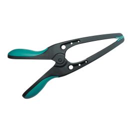 Wolfcraft Pinza con mordazas acabadas en punta mt de 70mm 3633000 - Sujeción universal, brazos largos