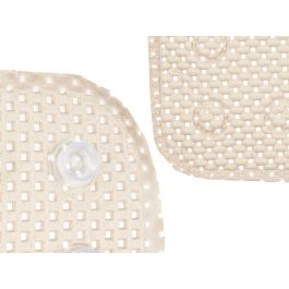 Alfombra de Baño Antideslizante Beis Berilo 6.5x53x6.5 cm (6 Unidades)