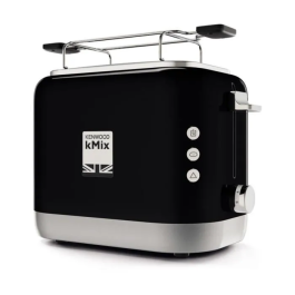Kenwood TCX751BK kMix Tostadora, 2 Ranuras, 900W, Negro