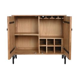 Aparador Home ESPRIT Marrón Negro 88 x 40 x 80 cm Aparador Home ESPRIT Marrón Negro 88 x 40 x 80 cm
