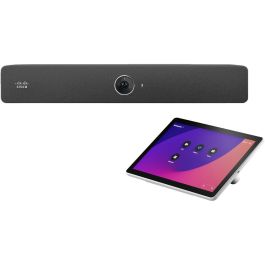 Cisco Webex Room Bar Sistema Videoconferencia Grupo 4K Ultra HD 12MP 5x Zoom Auto Encuadre Audio Full Dúplex Negro Precio: 3220.50000008. SKU: B19GBF6ERE