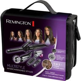 Remington S8670 Moldeador de Pelo 5 en 1: Alisa, Riza, Ondula, Espirala y Gofrado con 4 Accesorios Cerámica Iónica