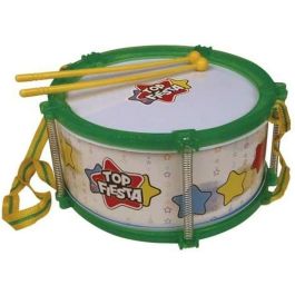 Reig Tambor Infantil Instrumento de Percusión Juguete Musical de Plástico 21.5 cm de Diámetro para +3 Años Reig Tambor Infantil Instrumento de Percusión Juguete Musical de Plástico 21.5 cm de Diámetro para +3 Años