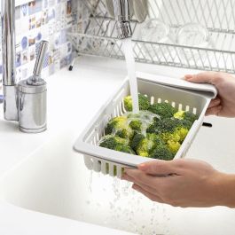 Organizador Ajustable para Nevera Friwer InnovaGoods 2 Unidades