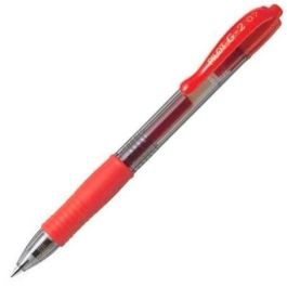 Pilot Bolígrafo Tinta Gel G-2 0.7 Retráctil Rojo, Punta 0.7mm, Grip de Caucho, Cuerpo Color Tinta, Hecho con Plástico Reciclado Precio: 1.68999974. SKU: BIXNG2R