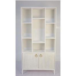 DKD Home Decor Estanteria Moderno Blanco 90 x 40 x 180 cm
