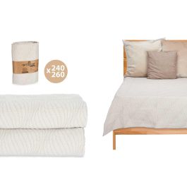 Colcha Cama Agua Beige 240X260Cm Giftdecor (4 Unidades) Precio: 109.69000053. SKU: B13A7JNP66