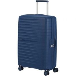 Maleta Mediana American Tourister FastForward Spinner Expansible 68cm/ 68x46x30cm/ 4 Ruedas/ Azul Marino Maleta Mediana American Tourister FastForward Spinner Expansible 68cm/ 68x46x30cm/ 4 Ruedas/ Azul Marino