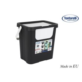 Papelera con asa Moda Double 24L Blanco/Negro - Inde (6 Unidades) Precio: 60.88999994. SKU: B1E2DZCX9D