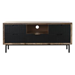 Mueble Tv DKD Home Decor Negro Marron 40 x 55 x 125 cm Mueble Tv DKD Home Decor Negro Marron 40 x 55 x 125 cm