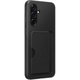 Samsung Carcasa trasera con tarjetero para Galaxy A36 5G, color negro