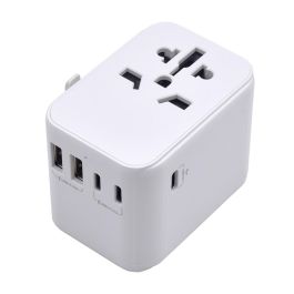 Ewent EW1470 Adaptador de Viaje Universal Enchufe EU USA UK AUS Puertos USB Tipo-C Precio: 23.89000042. SKU: B1DJQP5DYJ