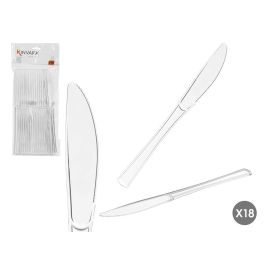 Set 18 Cuchillo Plastico Transparente Kinvara 11X25CM (48 Unidades) Precio: 48.89000039. SKU: B1K4LRSJTW