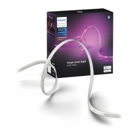 Philips Hue PHI1724257552077 Tira de Luz LED Inteligente Lightstrip Solo 3m Blanco con LED Integrado