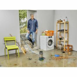 Gardena Bomba de aguas residuales 25000, 1100W, 25000 l/h, para partículas de hasta 38 mm, Aquasensor