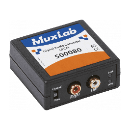 Convertidor De Audio Digital S/Pdif/Toslink - Rca
