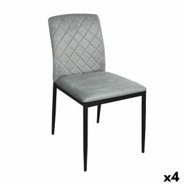 Silla Versa ZEGERS Gris 58 x 83 x 44 cm (4 Unidades) Silla Versa ZEGERS Gris 58 x 83 x 44 cm (4 Unidades)