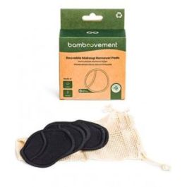 Bamboovement Discos Desmaquillantes Reutilizables de Bambú y Algodón Negros 6 Uds. Ecológicos para Limpieza Facial Precio: 7.88999981. SKU: B1F627WLMG