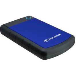 Transcend StoreJet 25H3B Disco Duro Externo 4TB USB 3.1 2.5" 5400 RPM Resistente a Golpes Azul Marina