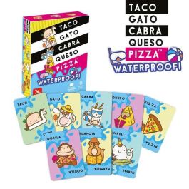 Juego taco, gato waterproof. con 64 cartas resistentes al agua incluye bolsa Juego taco, gato waterproof. con 64 cartas resistentes al agua incluye bolsa
