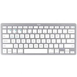 Trust Teclado Basics Bluetooth Inalámbrico para PC, Tablet y Smartphone Blanco-Plata Trust Teclado Basics Bluetooth Inalámbrico para PC, Tablet y Smartphone Blanco-Plata