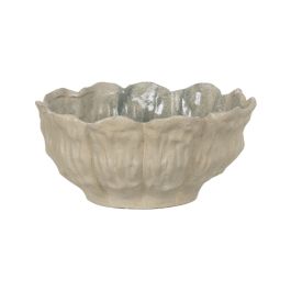 Centro Mesa Verde Cerámica Decoración 42 X 42 X 19 cm