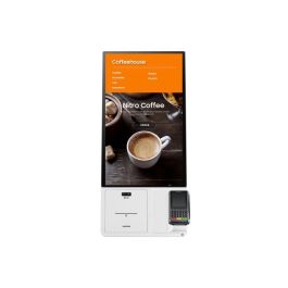 Samsung Kiosco Autoservicio Táctil 23.8" Full HD (1920x1080) Tizen WiFi Blanco Panel ADS 250cd/m² Uso 16/7 Sin PC Requerido
