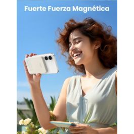UGREEN 25207 Batería Externa 5000 mAh Cargador Inalámbrico Magnético PD15W USB-C Negro