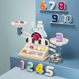 TOP BRIGHT TOP1721286189644 Yummy Balance Bear - Balanza de Equilibrio con Cupcakes y Números para Contar