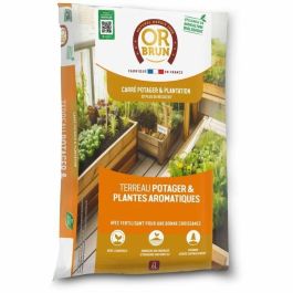 Or Brun OBRTARO6U Tierra para hortalizas y plantas aromáticas 6L - Crecimiento rápido Precio: 24.50000014. SKU: B17WT9KTGZ