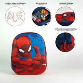 Mochila infantil 3D spiderman 25.0 x 31.0 x 10.0 cm Mochila infantil 3D spiderman 25.0 x 31.0 x 10.0 cm