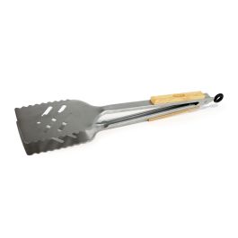 Pinzas Barbacoa Anchas Wood 42Cm Algon Bbq (12 Unidades)