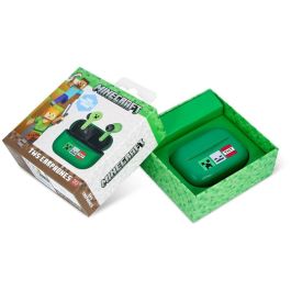 OTL Technologies Auriculares Inalámbricos TWS Bluetooth Minecraft Infantiles - 6h Autonomía