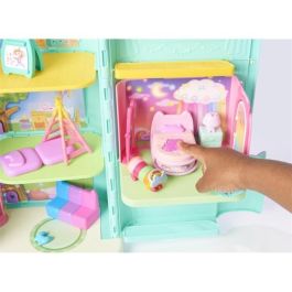 Spin Master 6062037 Casa de Muñecas de Gabby Habitación Dulces Sueños Sueñigata con Figura Kissing Cat, Muebles y Accesorios