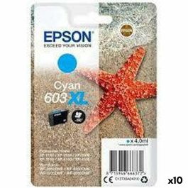 Cartucho de Tinta Original Epson 603 XL Cian (10 Unidades) Precio: 180.50000034. SKU: B18M5EDFWZ