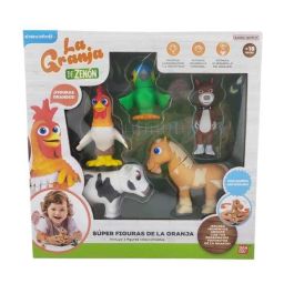 Bandai Figuras La Granja De Zenon Pack 5 Super 13x47x10 cm