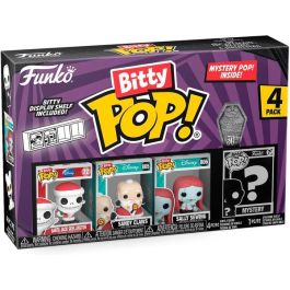 FUNKO Bitty POP Disney Pesadilla Antes de Navidad - Blister 4 figuras, incluye Santa Jack y figura misteriosa Precio: 18.49999976. SKU: B18DGND2NY