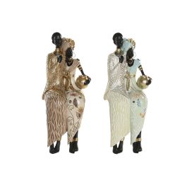 DKD Home Decor Figura Colonial Africana de Resina Verde Beige 11.5 x 29.5 x 11.5 cm (4 Unidades) Precio: 46.49999992. SKU: B1DMCFVVRR