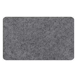 Herrajes Alk Fieltro Adhesivo Rectangular Autoadhesivo 30x60 mm Gris | Pack 48 Piezas para Protección de Muebles y Suelos