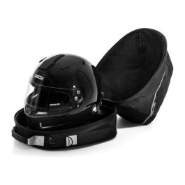 Sparco S016441NRSI Bolsa Casco/FHR Dry-Tech Negro-Silver con Secado USB 12v