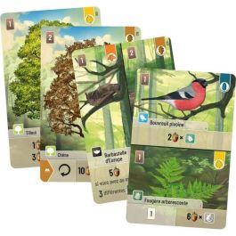 Asmodee LKGFOM01FR Juego de Mesa Bosque Mixto, incluye 180 cartas y tiempo de juego de aproximadamente 60 minutos