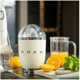 Smeg CJF11CREU Exprimidor de Cítricos Estilo Años 50 Crema Brillante