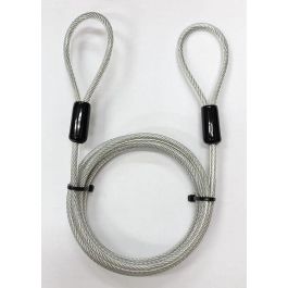 MicroConnect 2 Loop Locking Wire ø4.5mm, 2 meter, Black MicroConnect 2 Loop Locking Wire ø4.5mm, 2 meter, Black