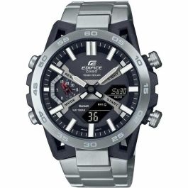 Casio ECB-2000D-1AEF Reloj Hombre 51 mm Plateado Bluetooth Solar Resistente al Agua (10 Bares)