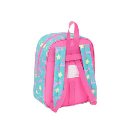 Mochila Infantil Gabby's Dollhouse Confetti Rosa Turquesa 22 x 27 x 10 cm