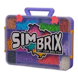 Bizak Simbrix Estudio 3D 64008003 - Juego artístico con 4000 bricks en 16 colores, construye en 2D y 3D