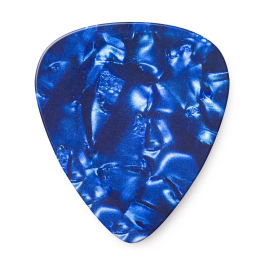 Dunlop Pack 72 Púas Genuine Celluloid Classic Azul Perlado - Thin