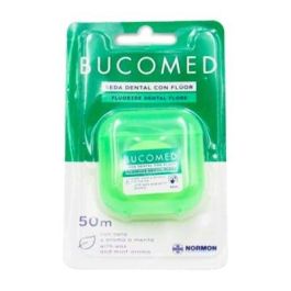 BUCOMED Hilo Dental Con Fluor, Sabor Menta Precio: 6.89999959. SKU: B18LFALA7Z
